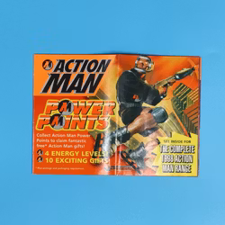 Leksakskatalog Action Man Power Points - Hasbro 1998