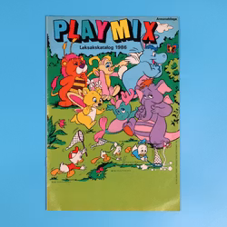 Leksakskatalog Annonsbilaga - Playmix 1986