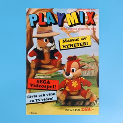 Leksakskatalog Annonsbilaga - Playmix September 1990