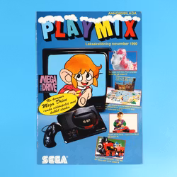 Leksakskatalog Annonsbilaga - Playmix November 1990