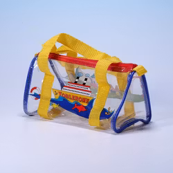 Handväska Toblerone Transparent - Triangulär & Kär - 90-tal