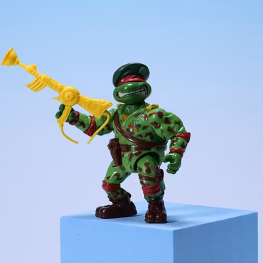 Teenage Mutant Ninja Turtles Raph, the Green Teen Beret - Playmates Toys 1991