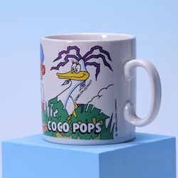 Porslinsmugg Kellogg's Coco Pops - Liten Frukostmugg - 1986