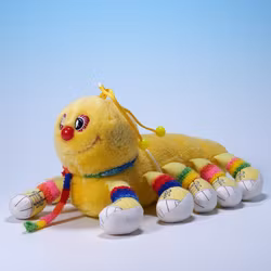 Lots-A-Lots-A-Leggggggs Gul Med 5 Par Ben - Commonwealth 1984