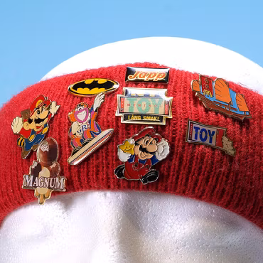 Pin - Nintendo: Super Mario Bros. - Super Mario med Stjärna - 1988