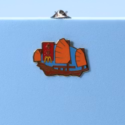 Pin - McDonald's - Hong Kong Båt - 90-tal