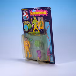 The Real Ghostbusters Slimed Heroes - Louis Tully - Kenner 1986 - MOC Rare Find!