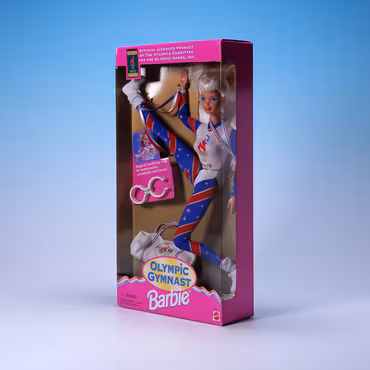 Barbie Olympic Gymnast Barbie - OS Atlanta 1996 - Mattel 1996 - MISB