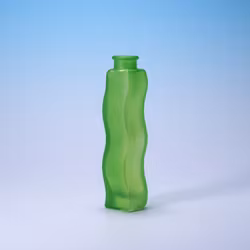 Vas IKEA SKÄMT Slime Grön - Vågig Y2K-vas