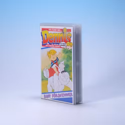 Dennis Ruff Försvinner VHS - Independent Y2K-utgåva