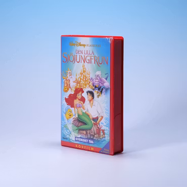 Den Lilla Sjöjungfrun VHS - Snoppomslaget! - Egmont 90s-utgåva