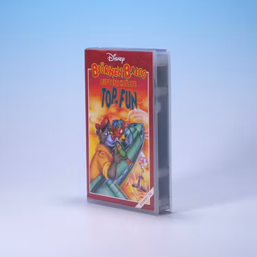 Björnen Baloo Luftens Hjältar Top ★ Fun VHS - Disneydagscore - Walt Disney Home Video Y2K-utgåva