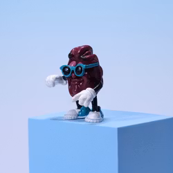 California Raisins Original Blue Sunglasses - CALRAB 1988