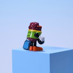 California Raisins Hardees - Wave 4 Ben Indasun (Bowler) - CALRAB 1991