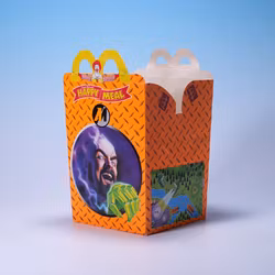 Happy Meal-box Action Man - Svensk - McDonald's 2000