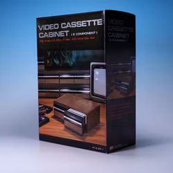 Sunhing Video Cassette Cabinet - Videoförvaring - 80-tal - MIB