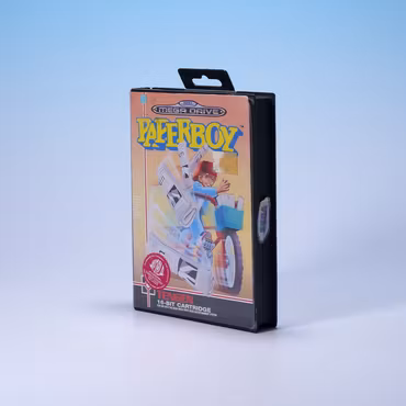 Paperboy - Screen Used - Sega Mega Drive - 1991 - KOMPLETT - EX RENTAL