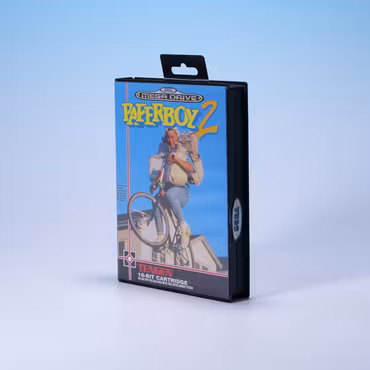 Paperboy 2 - Svensk Manual & Fodral - Sega Mega Drive - 1992 - KOMPLETT