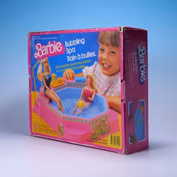 Barbie Bubbling Spa Hot Tub - Mattel 1986 - Med Box!