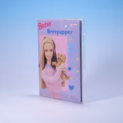 Brevpapper Barbie Med Hund - Kärnan 90-tal - MISB