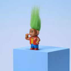 The Trolls Bodybuilder Green Hair - Soma 1992