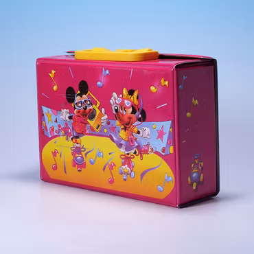 Kassettbärväska Disney - Musse & Mimmi I Discorinken - Forty Four 1992 - Komplett!
