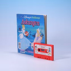 Kassettband Musiksaga - Disney Askungen - Tidig Utgåva - Titta, Lyssna, Läs