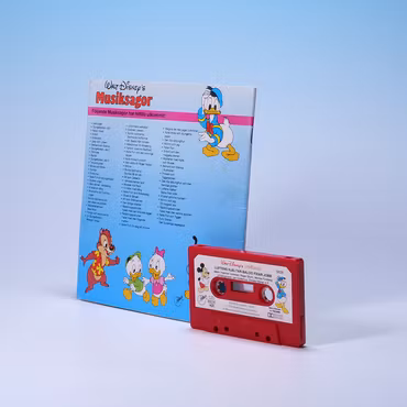 Kassettband Musiksaga - Luftens Hjältar: Baloo Fixar Jobb - 1990 - Titta, Lyssna, Läs