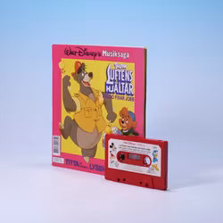 Kassettband Musiksaga - Luftens Hjältar: Baloo Fixar Jobb - 1990 - Titta, Lyssna, Läs