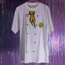 T-Shirt - Knorr - Vintage Reklamtröja - Top Print - Single Stitch - L/XL - Rare Find!