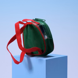 Miniväska Nyckelring Tamagotchi Backpack - Sliten Men Fin - Y2K