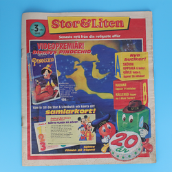 Leksakskatalog Stor & Liten Nr. 3 - Stor & Liten 1995 - Rare Find!