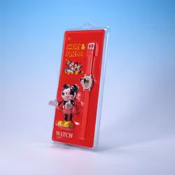 Armbandsur Disney Mickey & Friends - Klocka & Bendyfigur - 90-tal - Oöppnad