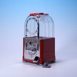 Tuggummiautomat Gacha Classic - Skojig Inredningsdetalj - Komplett Med Mynt! - 90-tal