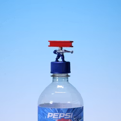 Pepsiman Bottle Cap - Getting Hurt - 10. Unbelievable! - Pepsi 2000