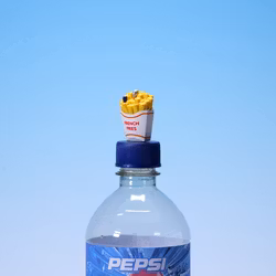 Pepsiman Bottle Cap - Food - 5. Pepsiman in French Fries - Pepsi 1999
