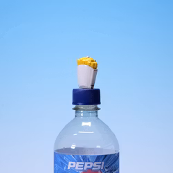 Pepsiman Bottle Cap - Food - 5. Pepsiman in French Fries - Pepsi 1999