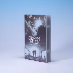 The Green Mile Den Gröna Milen VHS - Warner Home Video 1999 - Vändbar Sleeve