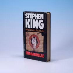Förbannelse - Stephen King alias Richard Bachman - Bra Spänning - Sleeved Hardcover 1986