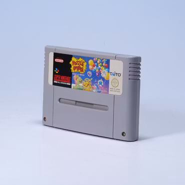 Puzzle Bobble: Bust-A-Move - Endast Kassett - Super Nintendo SCN - 1995