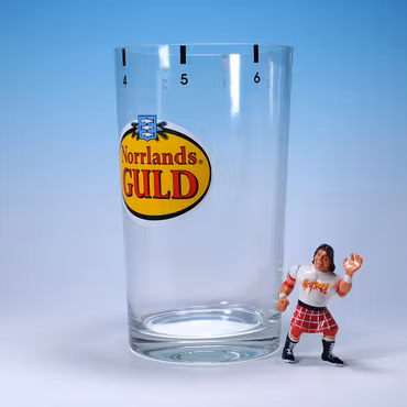 Ölglas Norrlands Guld - 5 Liter! - Barinredning 90-tal