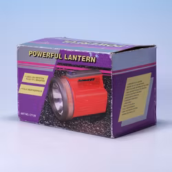 Stor Ficklampa Powerful Lantern - Känd från TV - 80-tal - Med Box