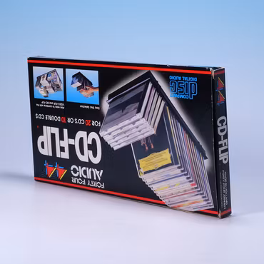 CD-Ställ CD-Flip - Forty Four Audio - 90-tal - Oanvänd