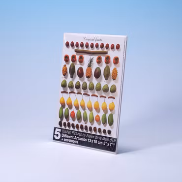 Vykort IKEA Kitchen Pictures by Atelier de la Main d'Or - 19x18cm - 1997 - Oöppnad