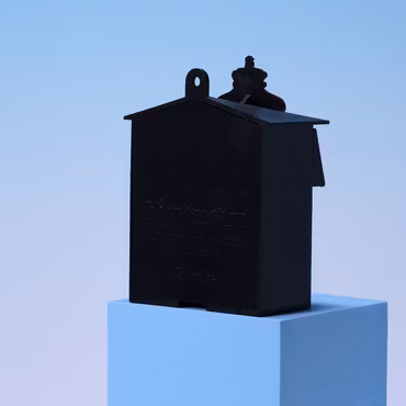 Sparbössa Postbanken - Brevlåda & Myntrullar - Vintage