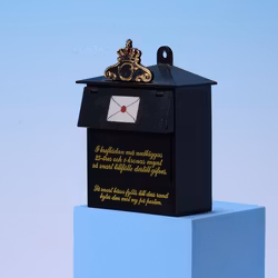 Sparbössa Postbanken - Brevlåda & Myntrullar - Vintage