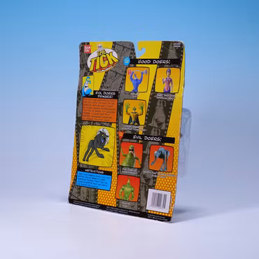 The Tick Skippy the Robot Dog - Bandai 1995 MOC - Rare Find!