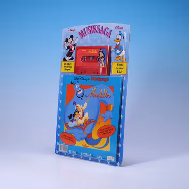 Kassettband Musiksaga - Aladdin - Titta, Lyssna, Läs - MOC