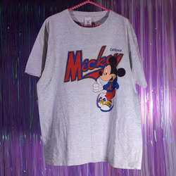 T-Shirt - Disney California Mickey - Sherry's BEST - 1993 - XL - Rare Find!