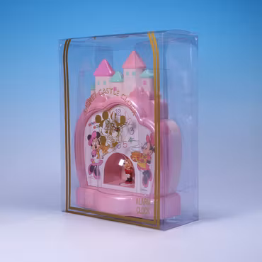 Väckarklocka Disney Castle Clock Minnie Mouse - Pastellig Dröm - 1997 - MIB
